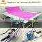 Round knife cloth or fabric cutting machine zigzag fabric cutter