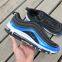 Nike Air Max 97 Black∕Blue Nebula nike shoes for men on sale