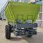 Prices of agricultural tow behind fertilizer spreader machine trailer with double disc