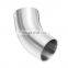 DIN BPE Stainless Weld 90 Degree Short Elbow PIpe Fitting Elbow