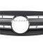 Matte Black Grilles Grille Molding Trim For Mercedes-Benz S-Class W220 2000-2006