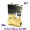 GOGO Normally Closed 2 way Pilot Diaphragm water Brass Solenoid Valve 3/8" BSP 110V AC 15mm PX-10 NBR