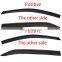 Window Visors Rain Guard Shade Deflector x4 For 2009-2013 Toyota Corolla Smoke