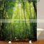 i@home tropical cactus print bath bathroom sets curtain shower waterproof 100% polyester 3d