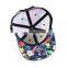 Jungle style full printed floral snapback cap custom printing snapback caps