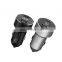 Double USB DC12-24V Car Charger with Digital Display
