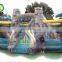 Dinosaur Jurassic Themed Adventure World Bouncer Jumping Castle Inflatable Park Playground