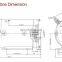 24V 4KW factory price high rpm high torque  dc power motor for forklift ZD2973H
