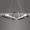 Tpstarlite Factory Direct Unique Shape Gold Custom Living Room Modern Pendant Lighting Chandelier