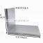Angle Aluminum Unequal Side Aluminum Alloy Profile 130x170x10mm Triangle Edging Strip L-shaped Aluminum Trim Angle