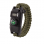 Tactical  accessories bracelet with compass and rope