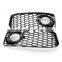 Car parts For Audi A5 S-Line S5 B8 RS5 Style Honeycomb Fog Light Lamp cover