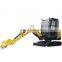 Low price 360 degree rotation mini excavator 3.5 ton mini excavator for sale in cambodia