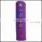 Dyed cotton fabric & Chakra embroidery washable yoga Mat Bag