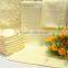 Cotton fabric kitchen towels by customer personalized with yellow