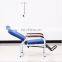 High quality medical Carbon steel transfusion chair with Storage basket and footrest for hospital use