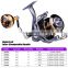 Hot Sale 2000-7000 series High Quality 3BB  Metal Handle Metal Line Spool and Metal Rocker Arm Saltwater Spinning  Fishing Reel