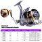 Hot Sale 2000-7000 Series High Quality 3BB Metal Handle Metal Line Spool and Metal Rocker Arm Saltwater Spinning Fishing Reel