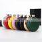 High Quality Outdoor Portable, Stainless Steel Whiskey Hip Flask Diamond Glitter Rainbow Women Mini Round Hip Flask/