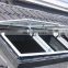 The latest design Aluminum  fixed roof skylight window Low-e glass