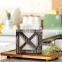 Rustic Kitchen RestaurantWood Napkin Holder Primitive Vintage Farmhouse Paper Napkin Storage Dispenser