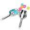 Bar Serving Ice Bucket Scoop, Coffee Bean Shovel Stainless steel Ice Scoop, Small Metal Ice Scoop