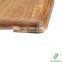 Non-slip Thick Natural Acacia Wooden Decoration Snack Serving Tray For Dry Food Serving Holder