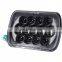 85w Rectangle High Low Beam Led Headlights for Jeep For wrangler