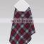 Best Sale BCI cotton Yarn Dyed Flannel Check Red Design For Winter