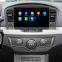 Car Large Screen Frame Car Navigation Console Decoration Installation Kit With Power Cable