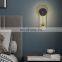 Indoor Wall Lamp Decor Clock Mounted Lights Modern Home Hotel Led Simple Wall Light