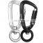 JRSGS Multifunctional Swivel Twist Lock Carabiner, Rotating Snap Hook Clip for Dog Leash, Hammock, Camping, Hiking