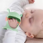 Baby Teether Silicone Soft Teethers For Babies wear on hand Mushroom Soothing Teether Mitten Hand