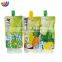 Stand up bag with spout made in China for soursop juice and fruit jelly packaging