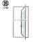 luxury residentil hinge style heavy exterior complete modern black French aluminum glass pivot main interior pivot  door