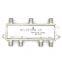 rf coaxial connector indoor 6 way signal mode Splitter for cable and internet housing outdoor optical splitter CATV splitters