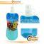 plastic water bottle with logo designed