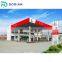 Cheap price construction prefab 50x80 steel building dealership
