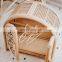Hot Sale Wicker Cabinet for Doll, Rattan Daisy Dolls Wardrobe Doll Furniture kids toys Mini boho Vietnam Manufacturer