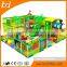 Baiqi space spinner kids electronic soft play child indoor play structure with slide
