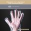 PLA Degradable Disposable Film Transparent Gloves/Catering Gloves