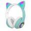 NTS-28 Bluetooth Headphone with cat ear & flashing light