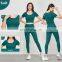 Soft Ribbed Front Botton Short Sleeved T-Shirts Wholesale Women Tight Yoga Crop Tops