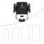 15W fast Wireless Charger 360 Degree Rotation smart Infrared magnetic Wireless Charging Car  Phone Holder