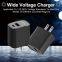 1a1c Output Us Plug 20W Fast Power Adapter 5V 3A, 9V 2.22A USB Transformer 12V 1.67A Type C Mobile Phone PD Charger