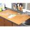 2016 new design bamboo cutting board with hole to put Plate Smart Kitchen Bamboo chopping blocks cutting board wholesale                        
                                                Quality Choice