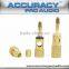 Pro Audio Gold Plated Banana Plug Connector BC001G