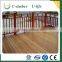 Elegant appearance timber wood composite WPC balcony railing