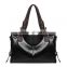 US and Euro Fashion woman/lady's PU leather single shoulder bag/leisure bag/casual bag/handbag/tote bag three in one wholesale