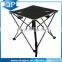 cheap folding beach table with two cup holders
